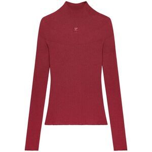 Mockneck Light Rib Sweater for Women